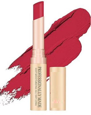 Luipui Premium New Color Matte Lipstick Lightweight, Long-lasting rich red pack of 2(RICH RED, 12 ml)