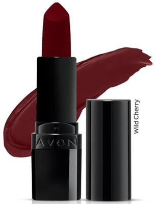 AVON Ultra Perfectly Matte Lipstick(Wild Cherry, 4 g)