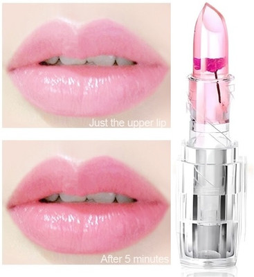 SEUNG JELLY FLOWER LIPSTICK GLOSSY SHINY FORMULA(PINK, 3.6 g)