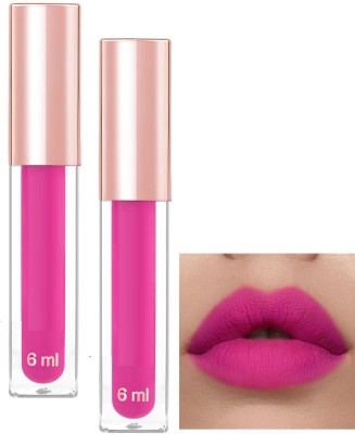 Emijun Combo Matte Liquid Lip Lipstick Lightweight & Transferproof Mashmallo(Mashmallo, 12 ml)