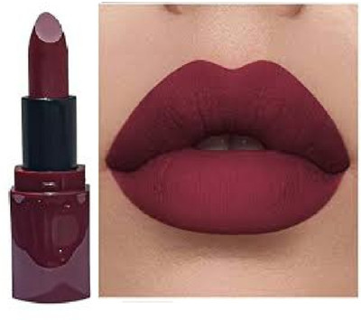 Luipui LATEST BEST MAROON MATTE LIPSTICK WATERPROOF PACK OF 1(MAROON, 6 g)