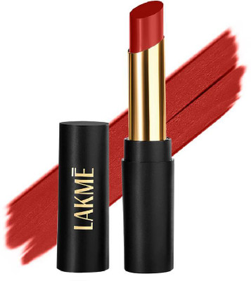Lakmé Absolute Beyond Matte Lip 102 RedRuby 3.4gm(Red Ruby, 3.4 g)
