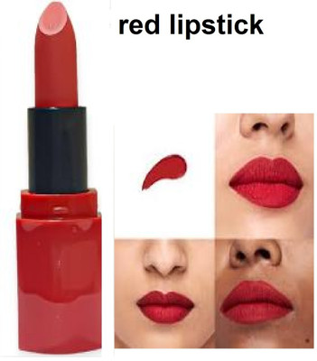 Luipui best for beautiful red matte look lipstick pack of 1(red, 6 g)