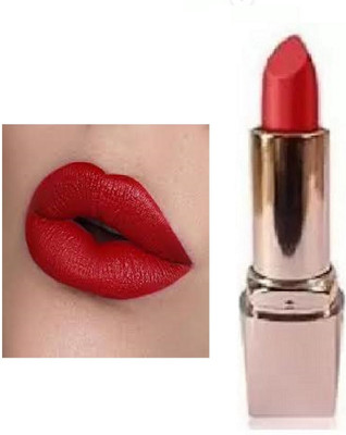 Luipui new red matte lipstick waterproof for lips makeup pack of 1(red, 6 g)