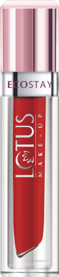 LOTUS MAKE - UP Ecostay Matte Lip Lacquer(Scarlet Red, 4 g)
