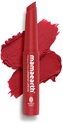 Mamaearth Moisture Matte Longstay Mini Lipstick with Avocado Oil & Vitamin E(Raspberry Scarlet, 0.7 g)
