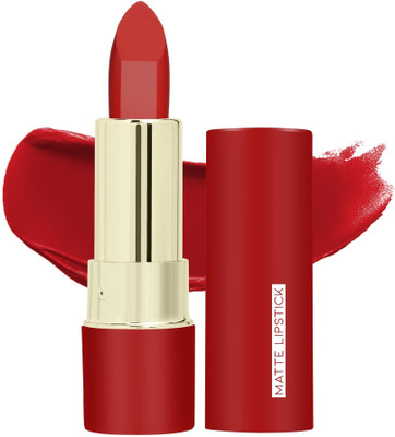 DARYUE All Highly Pigmented Long Lasting Non Transfer Matte Crayon Lipstick(Hot Red, 5 g)