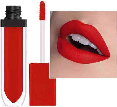 Latixmat Smudge & Water Proof Longlast SensationaL Liquid Soft Matte Lipstick(RED, 6 ml)