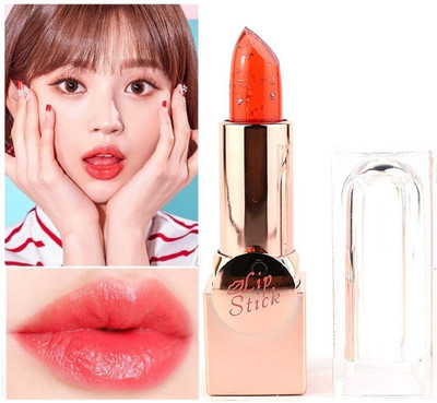 GFSU Color Changing Classic Matte Gel Lipstick(RED, 3.6 g)