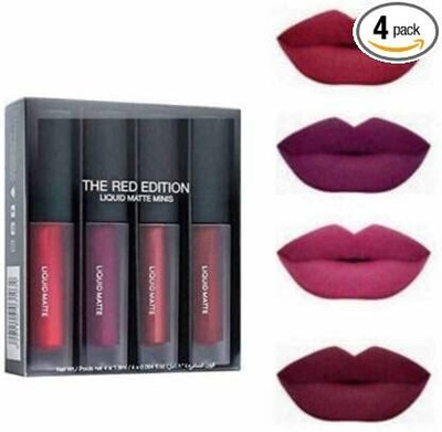 K3NTERPRISES LIPSTIC 4 IN 1(Red, 20 ml)