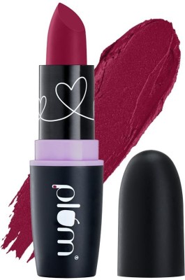 Plum Matterrific Lipstick | Highly Pigmented | <> It Up - 137 (Magenta)(<> It Up - 137, 4.2 g)