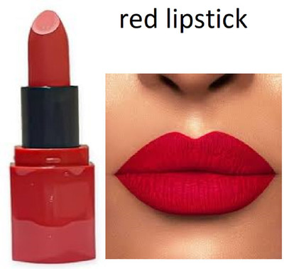 Luipui best waterproof red matte finish lipstick pack of 1(red, 6 g)