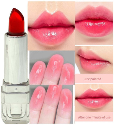 THTC Natural Changing Color Gel Lipstick 003(Red, 3.6 g)