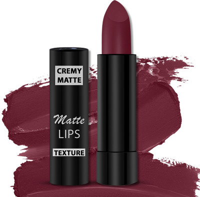 Ramp Walk Stylish Soft Matte Long Stay Lipstick with Jojoba Oil & Vitamin E Up to 8 Hour(Cherry Red, 3.5 g)