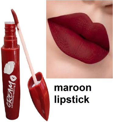 Luipui new waterproof amazing long lasting best for beauty of lips maroon color pack1(maroon, 6 ml)