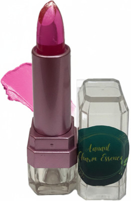 AANANT CHARM ESSENCE Shimmery Pink Gel Lipstick 24 Hr Hydrated Lips Moisturizing Jelly Lipstick(glossy pink, 8 g)