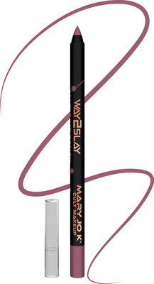 MARY JO K Matte Lip Pencil | Bold Definition | Creamy Matte Formula | Intense Color Payoff(35 - DARK RED, 1.5 g)