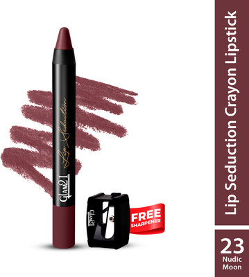 Glam21 Lip Seduction Non- Transfer Crayon Lipstick up to 12 Hours Stay(Nudic Moon, 3.6 g)