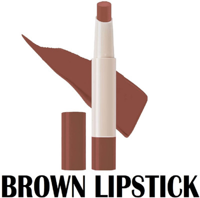Neycare LIGHT WEIGHT NEW LOOK LIPSTICK PACK OF 1(BROWN, 2.1 g)