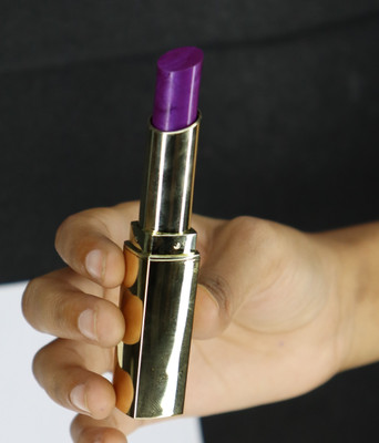 BLUEMERMAID Perfect Metallic Shine Creamy with Matte Lipstick(Purple, 3.6 g)