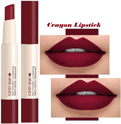 AEPRUY Ultra Pigmented Creamy Matte Lipstick(BRIDAL MEHROON, 2.1 ml)