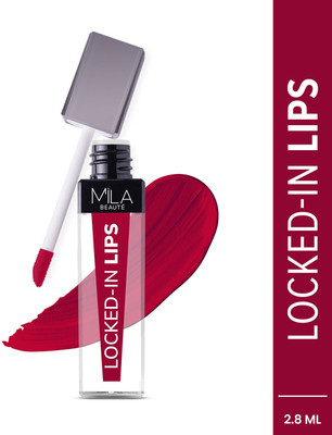 mila beaute Locked In Lips Liquid Lipstick 12 Hour Transfer Proof with Hyaluronic Acid Shade(Chilled Wine, 4.5 ml)