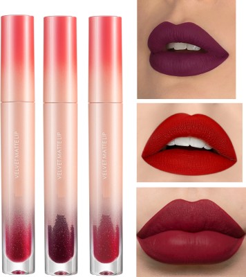 ADJD Kissproof pigmented matte liquid Lightweight Lipstick(03-28-29)(MULTI COLOR, 6 g)