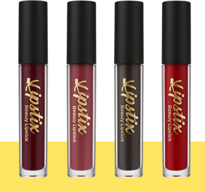Deeparth Waterproof Matte Red Lipstick Mini – Smudge Proof, Long Lasting, Lightweight(Red Edition, 2 ml)