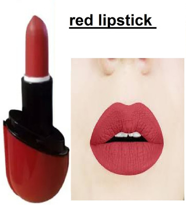Luipui best awesome red matte look lipstick pack of 1(red, 6 g)