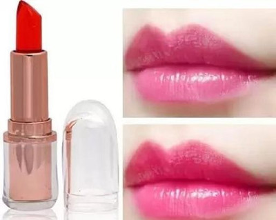 THTC Magic Color Change Lipstick RED(RED, 3.6 g)