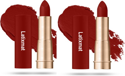Latixmat Full Coverage Lipstick Transferproof Highly Speaciy red Pigemented Lipstick(Speaciy red, 7 g)