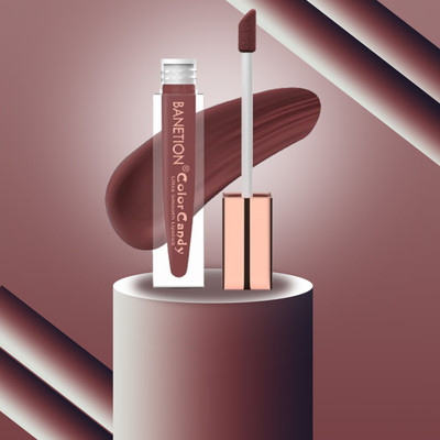 Banetion Liquid Matte Moisturizing Lipstick With Transfer Resistant Formula(Irish Coffee, 6 ml)