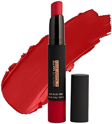 MYEONG Matte No Ruby Red Sensational Creamy Matte Lipstick(Ruby Red, 3.5 g)