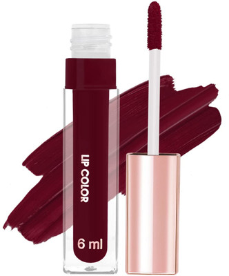 GABBU Non Transfer Waterproof Longlast Matte Liquid Lipstick(MAROON, 7 ml)