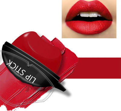 REIMICHI Apple shape Matte Finish Lipstick Premium color(RED, 10 g)