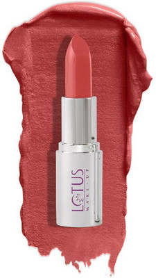LOTUS MAKE - UP Ecostay Butter Matte Lip Color | Buttery Finish | Hydrating | Vibrant Shades(Peach Pamela, 4.2 g)