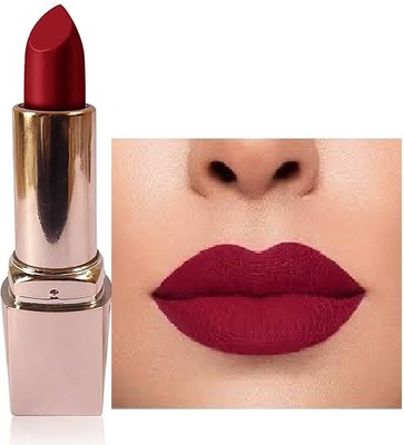 Luipui maroon matte lipstick waterproof long lasting lipstick pack of 1(MAROON, 6 g)