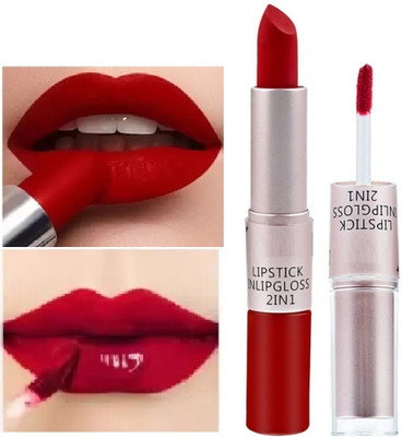 DARYUE Best multipurpose 2 in 1 lipstick(red, 8 g)