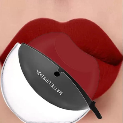 ADJD Lip Shape Lipstick Apple Design Matte Lipstick(RED, 10 g)