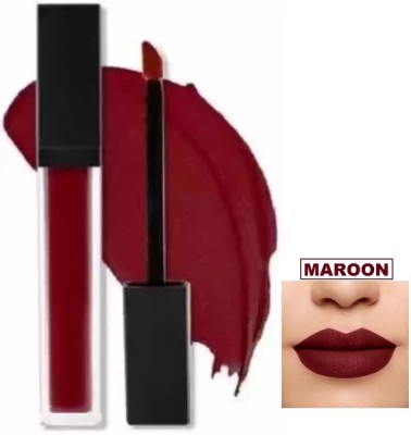 ADJD Waterproof Long Lasting And Kiss Proof Dark Maroon Matte Lipstick(DARK MAROON, 6 ml)