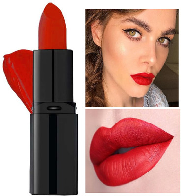 Jiwoo Creamy Non Transfer Smudgeproof Lipstick Ultra Pigmented tometo red(tometo red, 3.5 g)