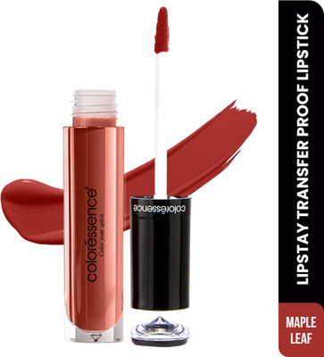 COLORESSENCE Lipstay Non Transfer Matte Liquid Lipsticks |Richly Pigmented |12 Hours Stay L13(Maple Leaf, 4 ml)