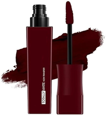 DARVING Totally Matte Non Transfer Liquid Lipstick, Long Lasting & Lightweight(Deep Maroon, 7.5 g)