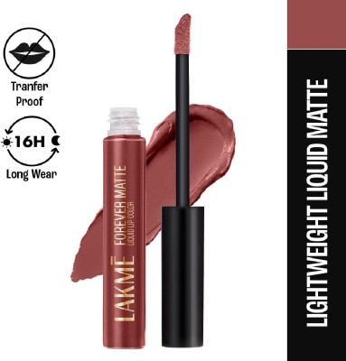 Lakmé Forever Matte Liquid Lip(35 Rose Wood, 5.6 ml)