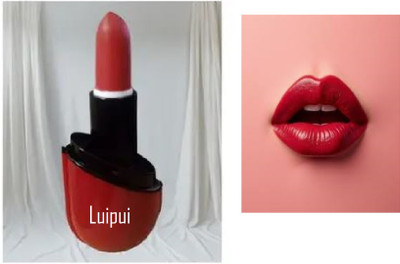 Luipui long lasting red color lipstick in crayon pack of 1(red, 6 g)