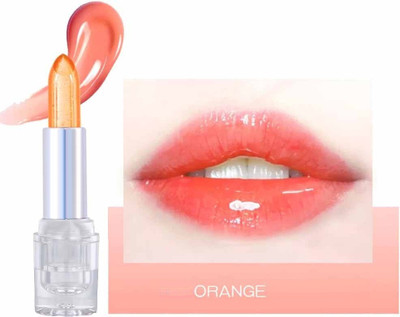 manasona LightWeight & Ultra-Moisturizing | Gel Based Color Change Lipstick(ORANGE, 3.6 g)