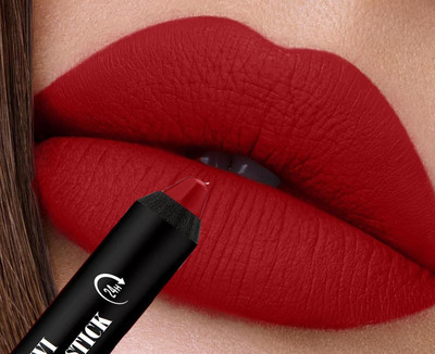 YAWI Bold & Matte Lipstick | Soft & Light Weight Formula(Brave Red, 3.5 g)