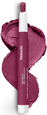 REIMICHI Soft & Smooth Matte Finish & Lightweight Lipstick For Women & Girls(cool berry, 3.5 g)