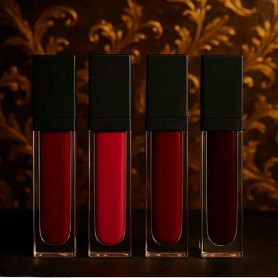 K3NTERPRISES Red Edition Waterproof Long Lasting Set of 4 Liquid Matte Lipsticks(RED, 30 ml)
