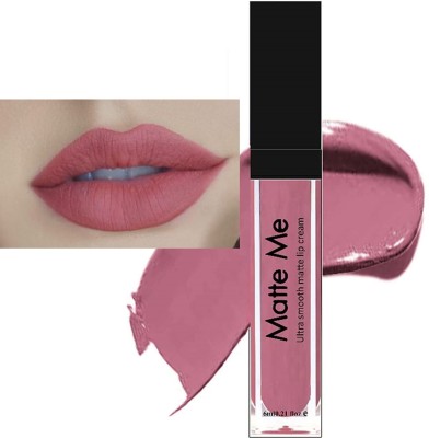 Arcanuy Matte Lipstick for long lasting and smudge proof(ROSE PINK, 6 ml)